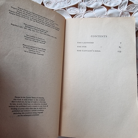 Three Novellas by D.H. Lawrence The Ladybird The Fox The Captains Doll Paperback - Picture 4 of 4